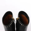 Secondhand Valentino Garavani Rockstuds Leather Ankle Boots in Black, Size 37.5 EU