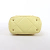 Valentino Garavani Roman Studs Leather 2Way Handbag in Yellow Secondhand