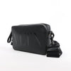 Secondhand Valentino Garavani VLTN Leather Shoulder Bag in Black