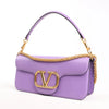 Valentino Garavani VLogo Loco 2Way Chain Handbag in Purple Secondhand