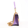 Valentino Garavani VLogo Loco 2Way Chain Handbag in Purple Secondhand