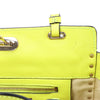 Secondhand Valentino Garavani Rockstud Leather 2Way Handbag in Yellow