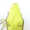 Secondhand Valentino Garavani Rockstud Leather 2Way Handbag in Yellow