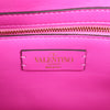 Secondhand Valentino Garavani Roman Studs Leather 2-way Crossbody Bag in Pink