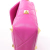 Secondhand Valentino Garavani Roman Studs Leather 2-way Crossbody Bag in Pink
