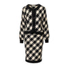 Secondhand Valentino Studio Checkered Wool Set