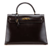Secondhand Hermès Box Calf Kelly Retourne 35