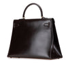 Secondhand Hermès Box Calf Kelly Retourne 35