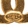 Chanel Gold Plated Triple CC Brooch Secondhand
