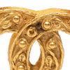 Chanel Gold Plated Triple CC Brooch Secondhand