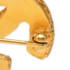 Chanel Gold Plated Triple CC Brooch Secondhand