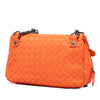 Secondhand Bottega Veneta Mini Nappa Intrecciato Expandable Chain Flap Crossbody