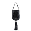 Miu Miu Nappa Crystal Embellished Handle Bucket Bag Secondhand