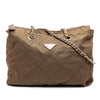 Prada Impuntu Tessuto Catena Chain Tote Secondhand