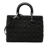 Dior Large Denim Cannage Lady Dior Secondhand