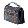 Dior Studded Patent Diorama Top Handle Wallet on Chain Secondhand