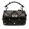Valentino Medium Nappa Monochrome Roman Stud Satchel Secondhand