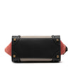 Celine Micro Tricolor Leather Luggage Tote Secondhand
