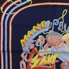 Hermès Gavroche Chevaloscope Neon Pointille Silk Scarf 45 Secondhand