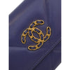 Secondhand Chanel Quilted Goatskin 19 Flap Long Wallet