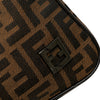 Fendi Zucca Canvas Shoulder Bag Secondhand