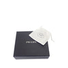 Prada Saffiano Trimmed Tessuto Buckle Messenger Bag Secondhand