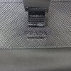 Prada Saffiano Trimmed Tessuto Buckle Messenger Bag Secondhand