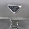 Prada Saffiano Trimmed Tessuto Buckle Messenger Bag Secondhand