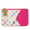Louis Vuitton Takashi Murakami Monogram Empreinte and Monogram Multicolore Romy Card Holder Secondhand