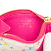Louis Vuitton Takashi Murakami Monogram Empreinte and Monogram Multicolore Romy Card Holder Secondhand