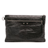 Balenciaga Lambskin Motocross Classic Clip L Clutch Secondhand