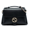 Gucci Small Dollar Calf Interlocking G Satchel Secondhand