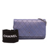 Chanel CC Calfskin Double Stitched Wallet on Chain Secondhand