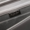 Chanel Small Lambskin Chocolate Bar CC Piercing Studded Chain Flap Secondhand