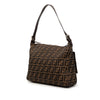 Fendi Zucca Canvas Mamma Forever Zip Shoulder Bag Secondhand