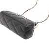 Chanel CC Quilted Lambskin Frame Chain Bag Secondhand