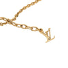 Louis Vuitton Gold Plated Crystal Gamble Necklace Secondhand