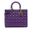Dior Large Lambskin Cannage Lady Dior Secondhand