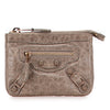 Balenciaga Lambskin Motocross Giant 12 Porte Monnaie Zip Coin Purse Secondhand