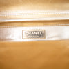 Chanel CC Metallic Pleated Lambskin Chain Link Shoulder Bag Secondhand
