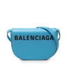 Balenciaga Grained Calfskin Logo Ville Day Crossbody XS Secondhand