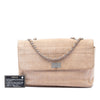 Chanel Choco Bar Suede Mademoiselle Turnlock Flap Secondhand