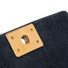 Chanel Small Quilted Denim and Tweed Boy Flap Secondhand