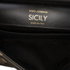 Dolce & Gabbana Camouflage Canvas Miss Sicily Satchel Secondhand