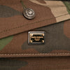 Dolce & Gabbana Camouflage Canvas Miss Sicily Satchel Secondhand