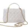 Chanel Mini Rectangular Lambskin Top Handle Flap Secondhand
