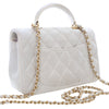 Chanel Mini Rectangular Lambskin Top Handle Flap Secondhand