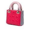 Dior Mini Tricolor Lambskin Cannage Lady Dior Secondhand