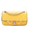 Chanel Small CC Quilted Multicolor Lambskin Acrylic Cuba Flap Secondhand