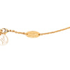 Louis Vuitton Gold Plated Essential V Pendant Necklace Secondhand